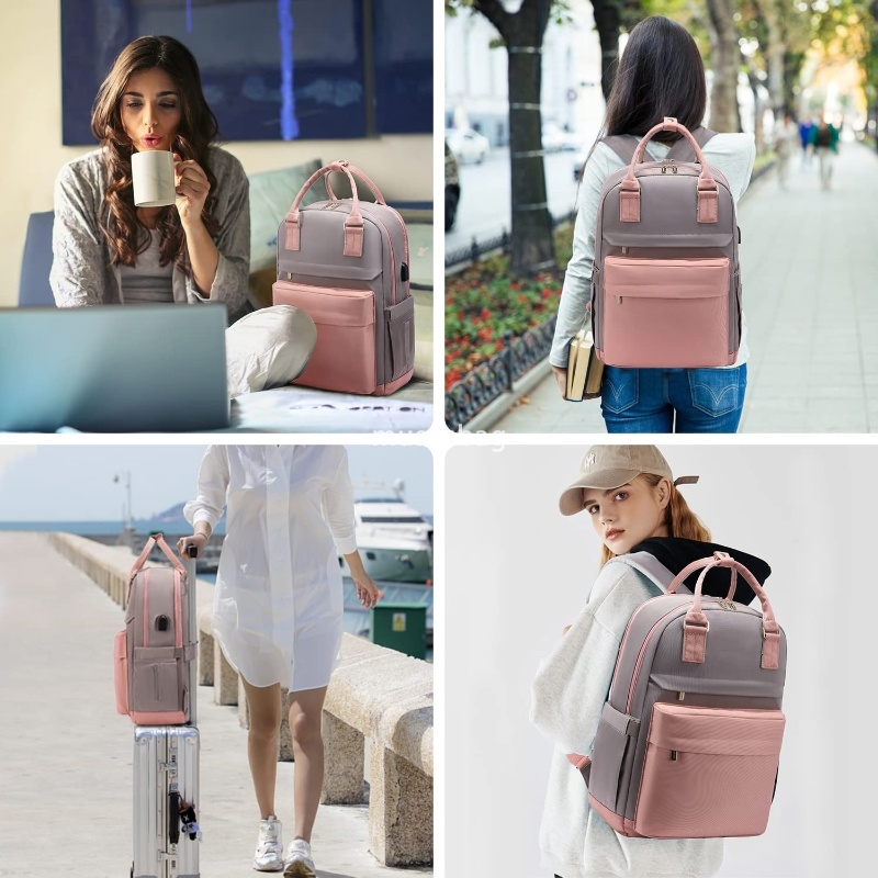 High end unisex designer backpack for men and women fashionable simple large capacity laptop bag practical casual portable travel backpack