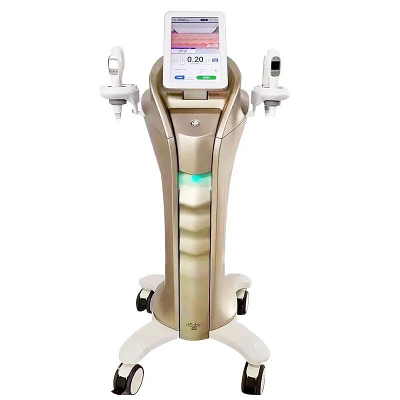 Professional 4 In 1 Skin Care 10 Cartridges Hi-Fu Double Chin Removal Anti-aging Skin Tightening Beauty Machine Suitable for All Kinds Skin Use