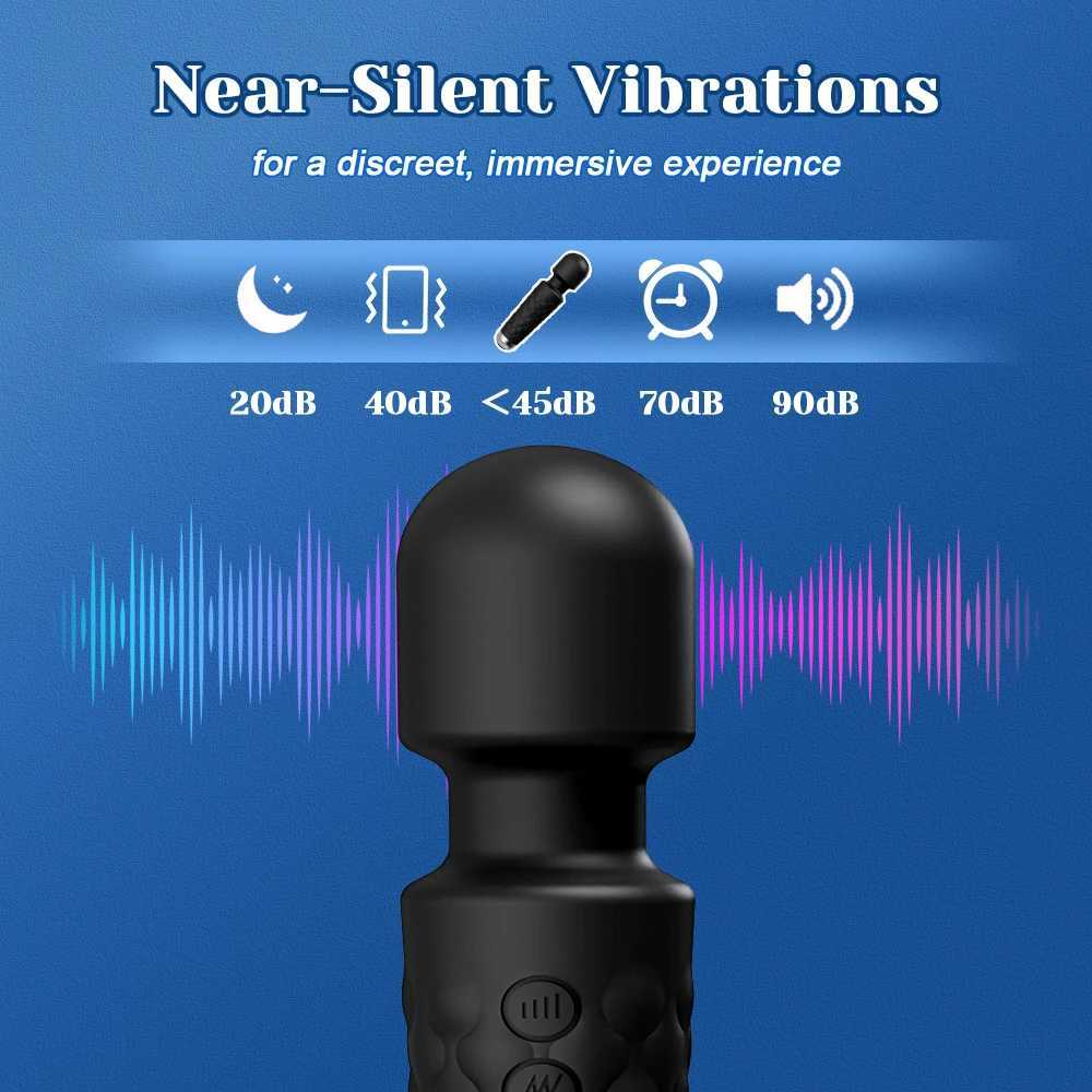 Mini Powerful AV Magic Wand Female Vibrator Sex Toys for Women Adult 18 G Spot Clitoris Stimulator Vibrator Masturbator MassagerXJ250218