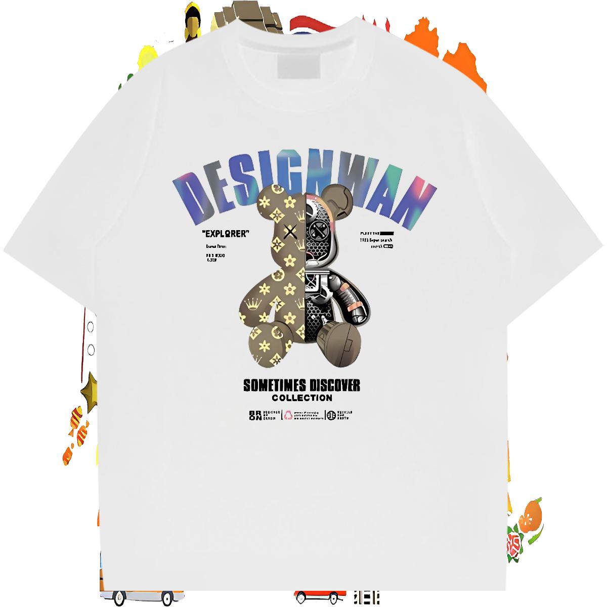 High Quality Men Tees Breathable Crew Neck Hip Hop T-Shirts Oversized S-3XL Fashion Casual Top Tees