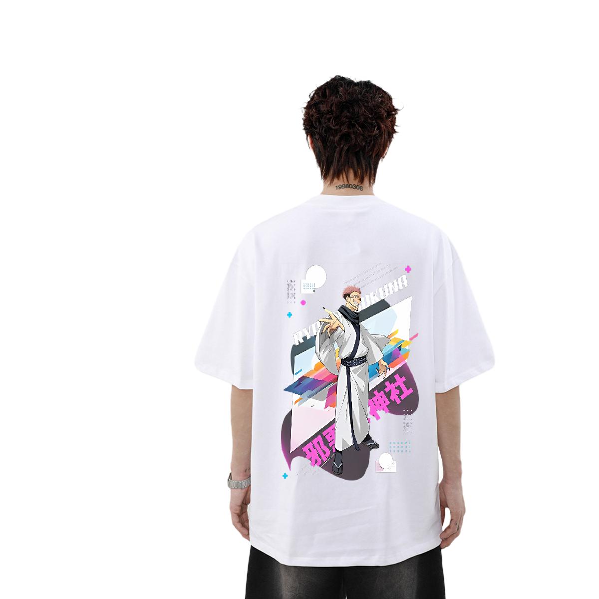 Cool Couples T Shirts Round Neck Short Sleeve High Street Hip Hop T Shirt For Man White Plus Size Stylist Tops Tees