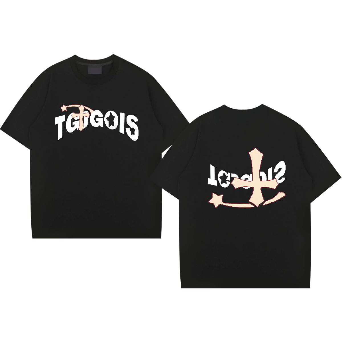 DIY Customized T Shirts Men Custom Print Oversized Mens Tshirts Outdoor 180g Cotton Classic Tops Shirt