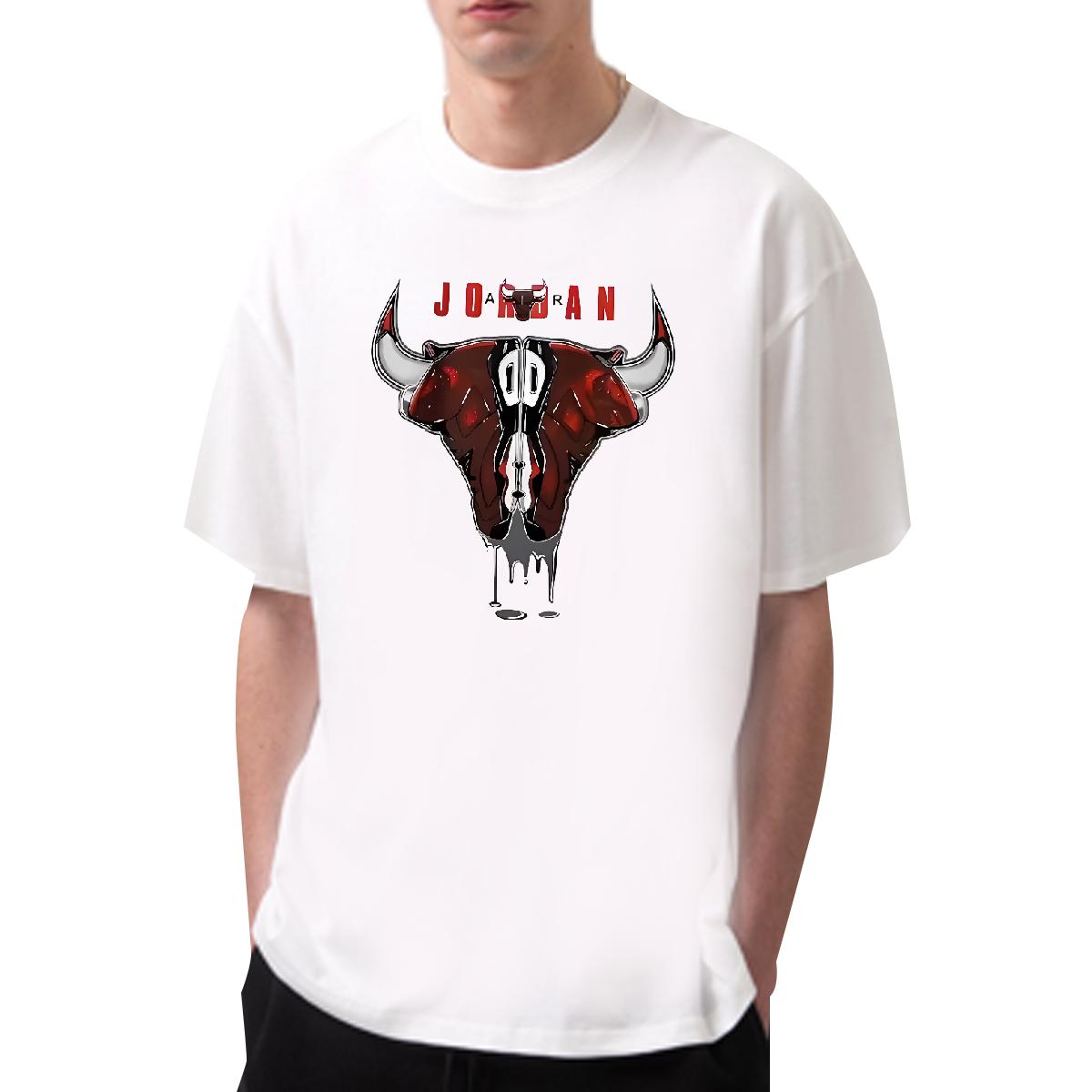 Soft Men Clothes T-Shirt Breathable Short Sleeve Street Wear T-Shirts for Men White Plus Size Fashion Designer Tees Shirts