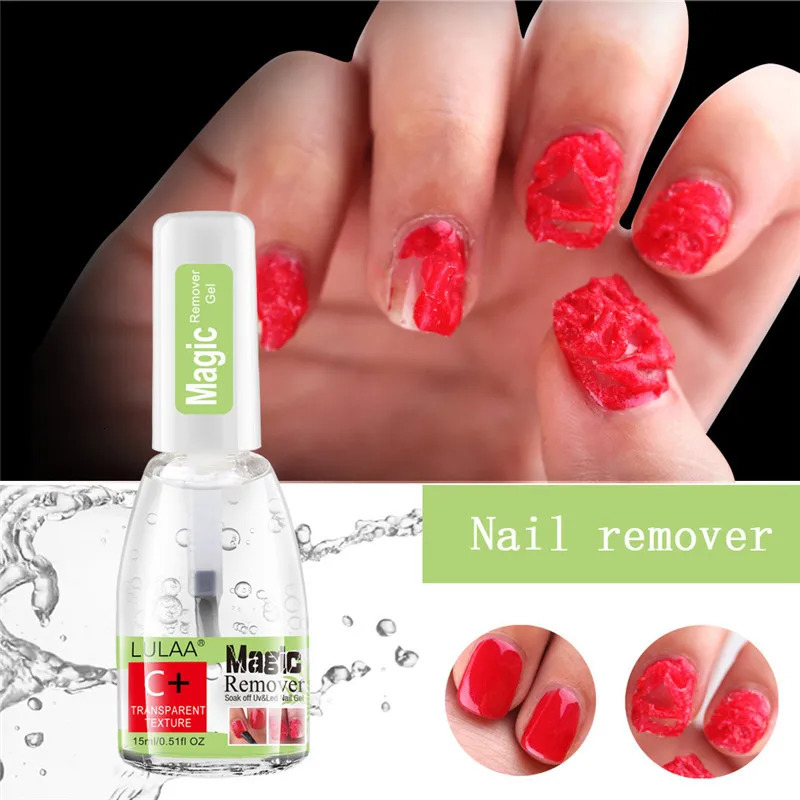 Magic nail polish burst gel magic nail polish r nail polish lint free exfoliator quick cleaning UV gel nail art tool 240705