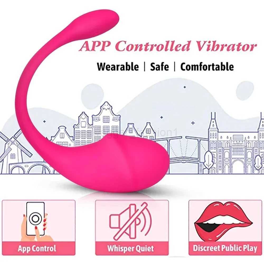 Wireless Bluetooth G Spot Vibrator for Women APP Remote Control Wear Vibrating Clit Female Dildo Vibrating Panties sexes ToysB240708