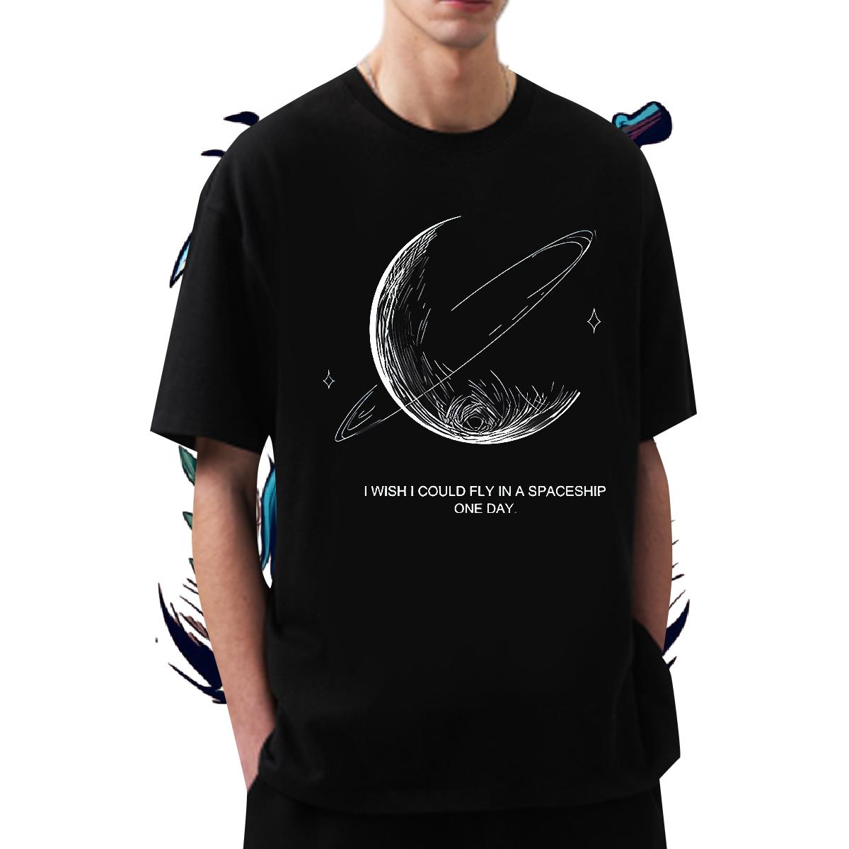 Designer T Shirts Men Spring Summer Cotton Breathable Men Tees 2024 Summer Black Oversized Polos