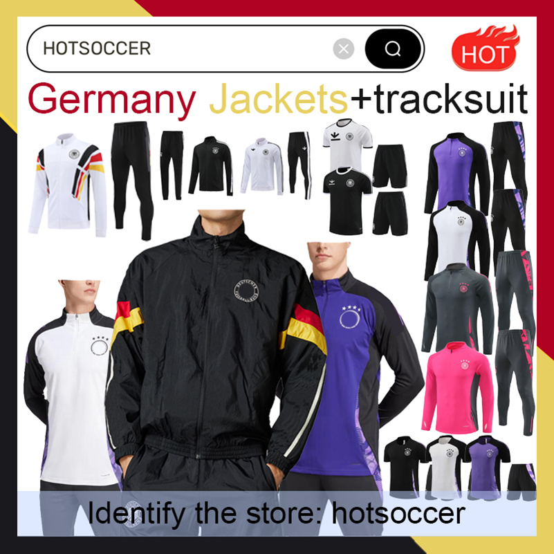 2024 2025 Germany tracksuit soccer jersey KROOS GNABRY WERNER DRAXLER REUS MULLER football shirt 24/25 germany world training suit cup Men kids kit sportswear a sss