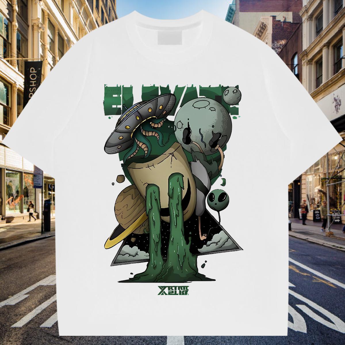 Comfortable Men Clothes T-Shirt Cotton O Neck Short Sleeves Spring Summer T Shirts Men Black White New Tops