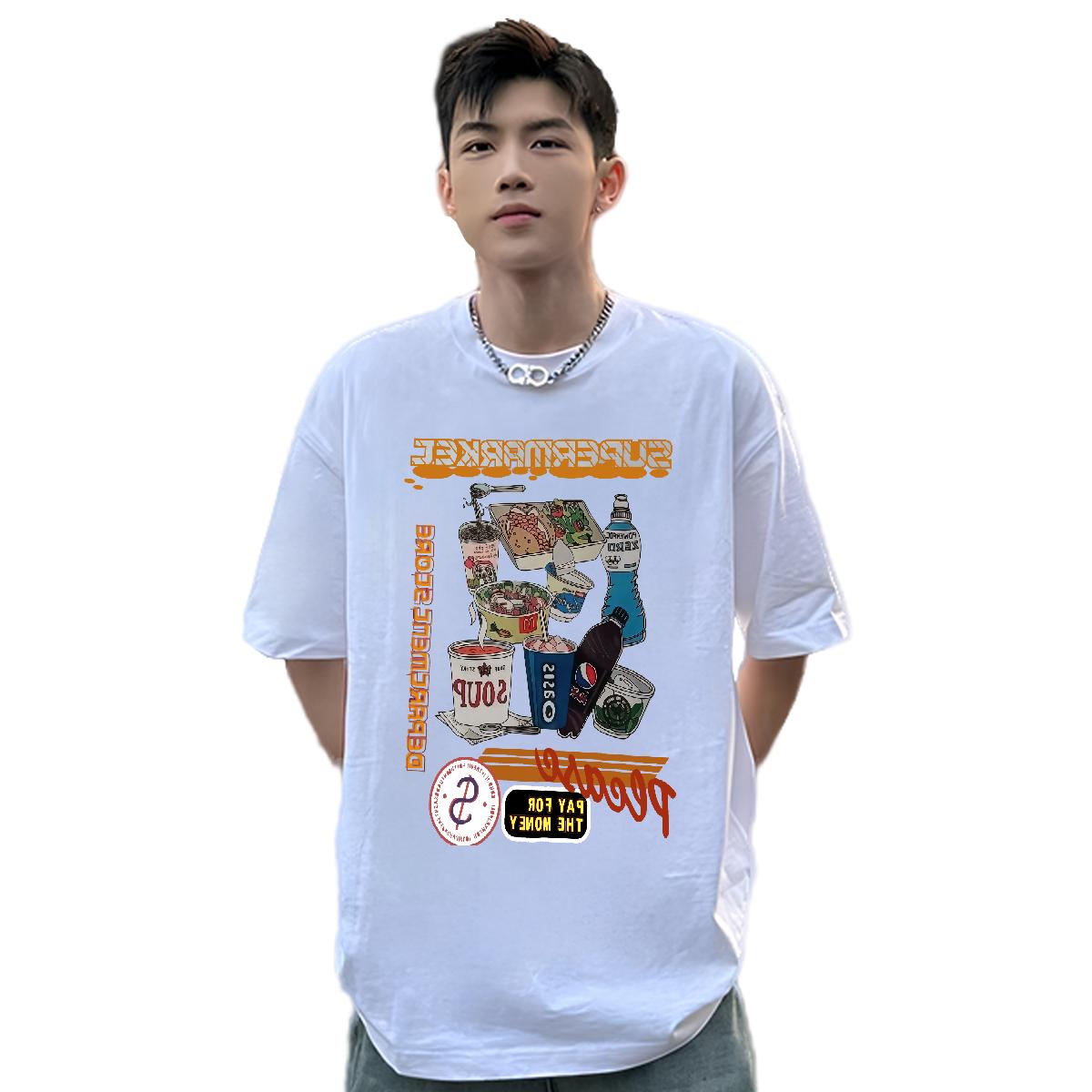 Brand Tshirts Breathable Crew Neck Home Outdoor Mens T Shirts Custom Print Plus Size Customized Wear