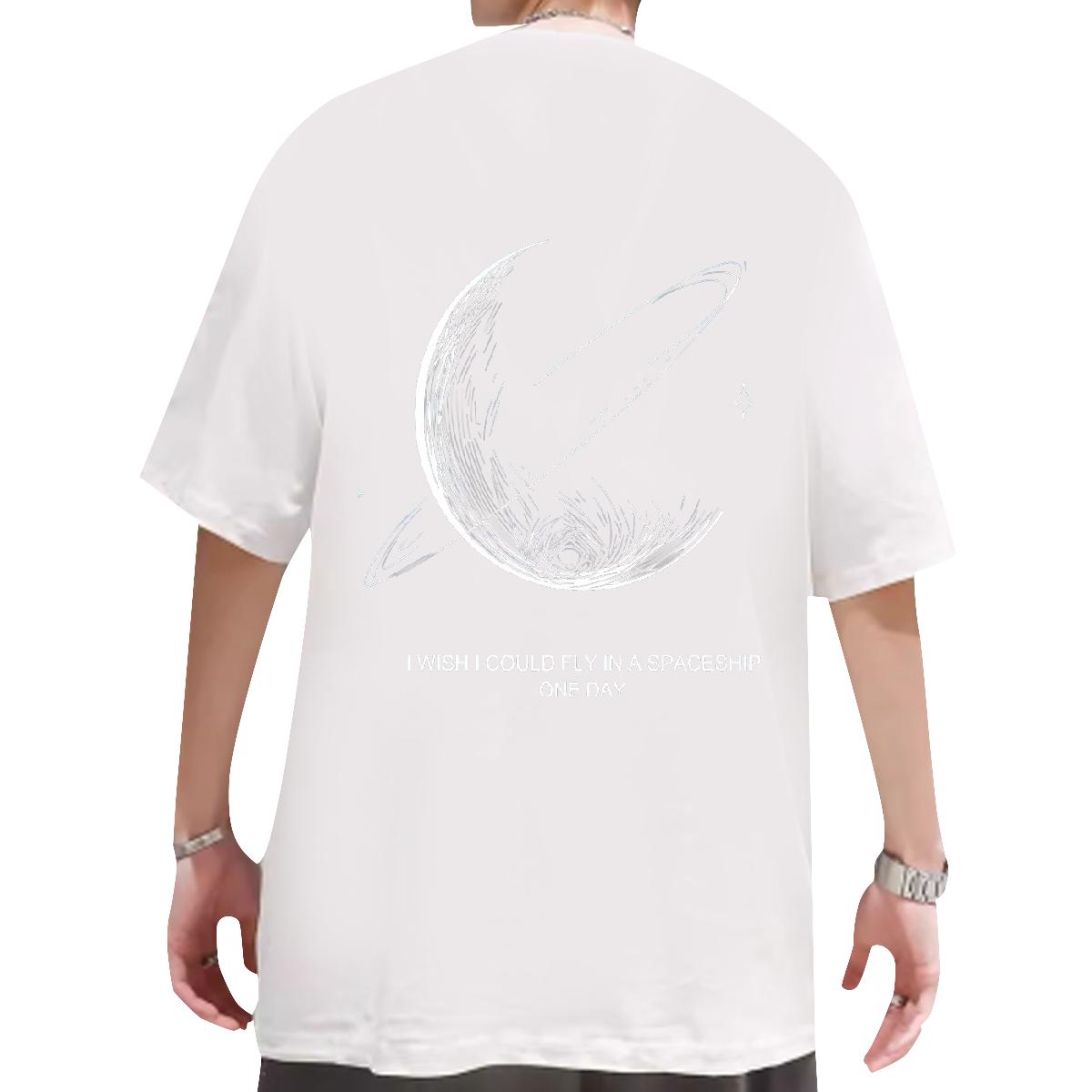 Customized T-Shirts for Men Cartoon Printing S-3XL Men Tops Tees Beach Breathable Short Sleeve High Quality Tees Shirts