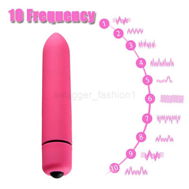 10 Speeds Mini Bullet Vibrator Vaginal Massage Dildos sexes Toys For Women Adult Games AV Stick Erotic Product Clitoris StimulatorB240708