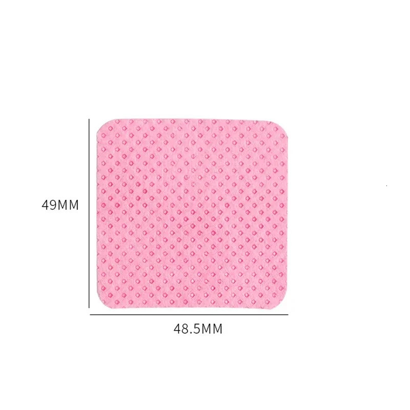 Non woven fabrics napkins removing gel nail wipes ergonomics cotton pads art cleaning tools tips nail polish r 240705