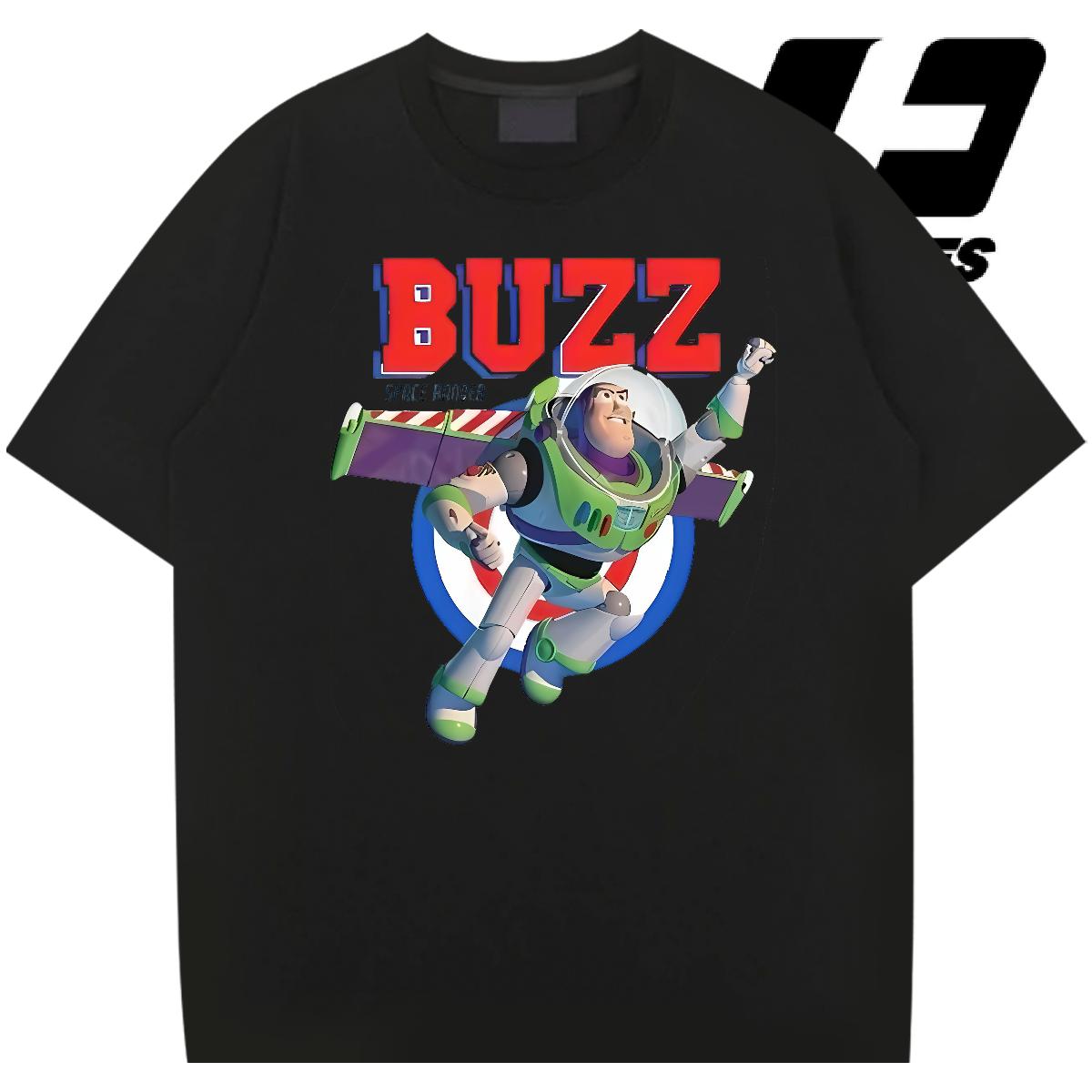 Fashion Designer T shirt Cartoon Printing S-3XL Anime Printing Street Tshirt for Man Woman Cotton O Neck Short Sleeves Loose