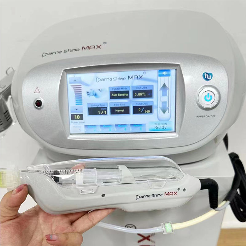 Korea Technology 4th Generation Demartha Water Light Machine 4th Generation Dermashine Pro RF Skin Rejuvenation Machine Mesotherapy Gun