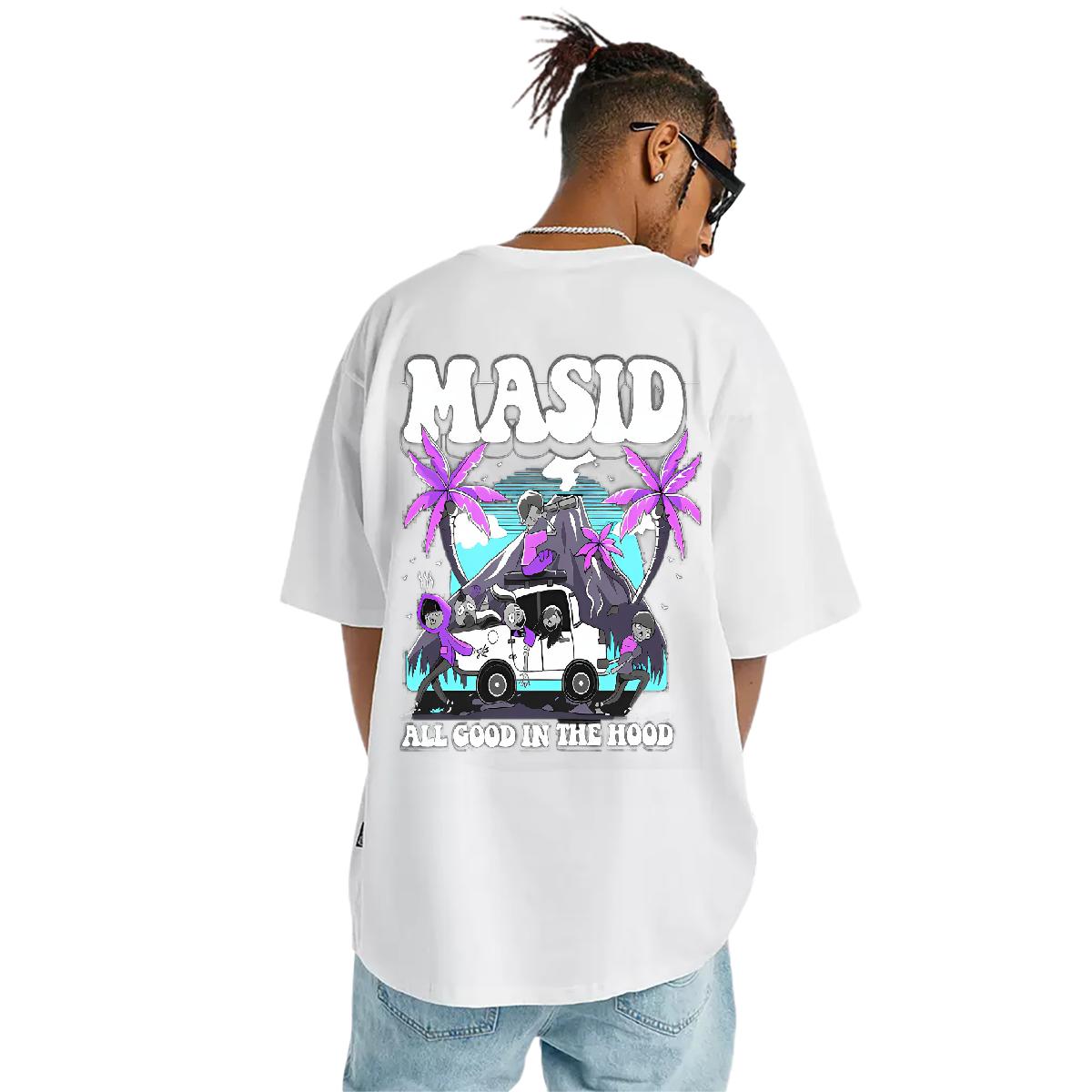 Brand T Shirt For Man Floral Print Tshirts Street Casual Breathable Short Sleeve Popular Clothings