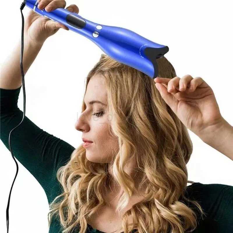 Multi-Automatic Hair Curler Hair Curling Iron LCD Ceramic Rotating Hair Waver Magic Curling Wand Irons Hair Styling ToolsZ240709