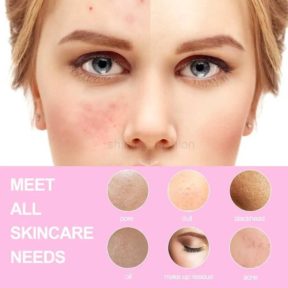 Face Brush Electric Face Cleansing Brush Skin Cleansing Face Scrubber with 3 Brush Heads TOUCHBeauty Spin Brush for Deep CleansiCL240708