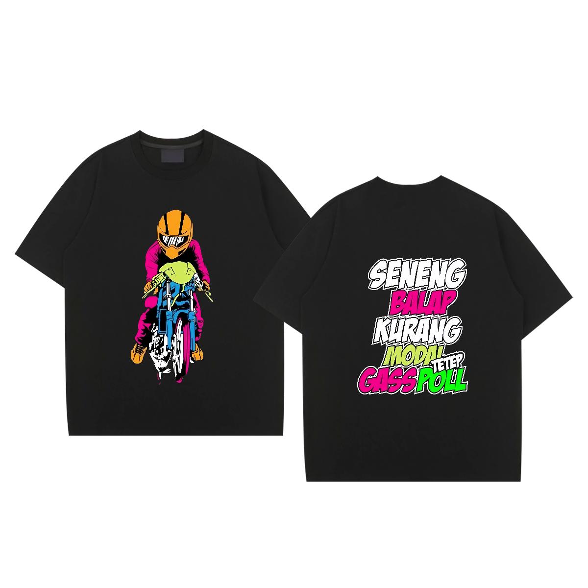 5A Men Tops Tees Cotton O Neck Short Sleeves Casual Daily Wear T-Shirts for Men Cartoon Print New Designer Clothes