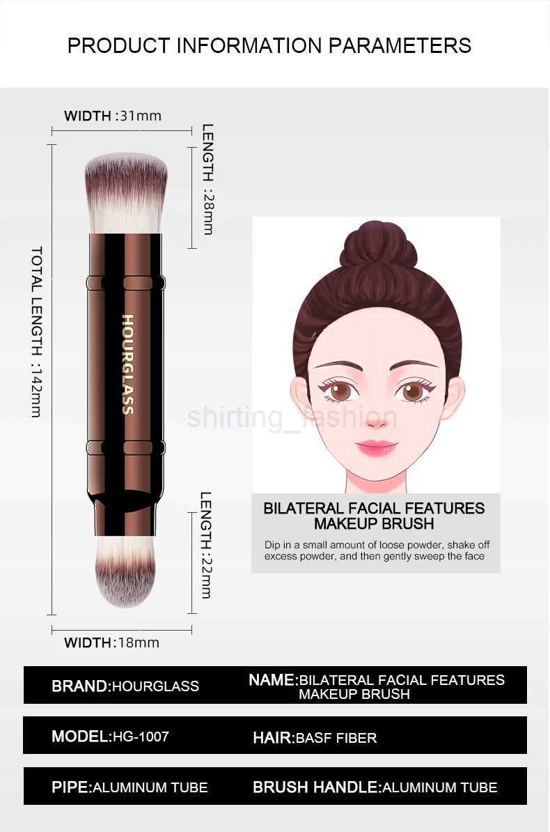 Hourglass Makeup Brushes Powder Foundation Blusher Eye Shadow Eyebrow Eyeliner Sculpting Brush Purchase one model at a timeCL240708