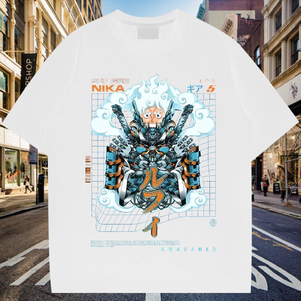 Loose Men Tshirts Breathable Crew Neck Hip Hop T-Shirts DIY Printed New Top Tees