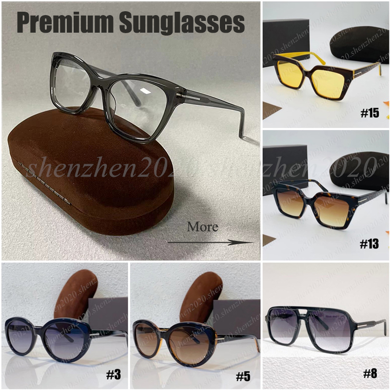 Premium Fashion Sunglasses for Women or Men with Box Cool Sun Glasses Gift for Christmas