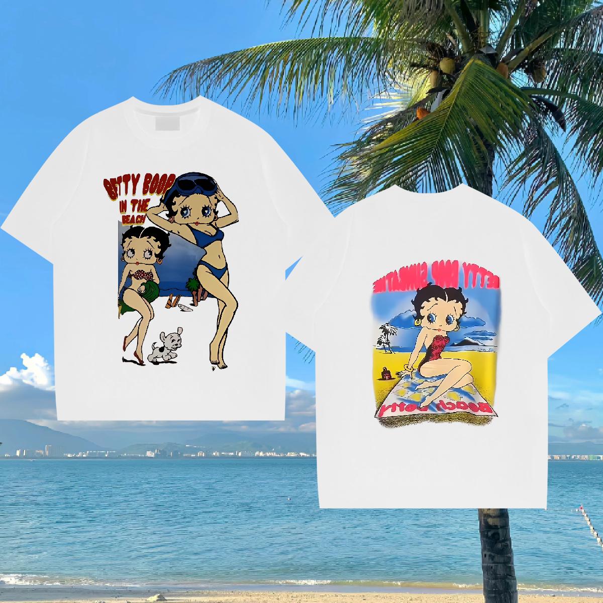 High Quality T-Shirts Daily Outfit Cotton O Neck Short Sleeves Men Clothes T-Shirt 2024 Designer Custom Print Plus Size Wear