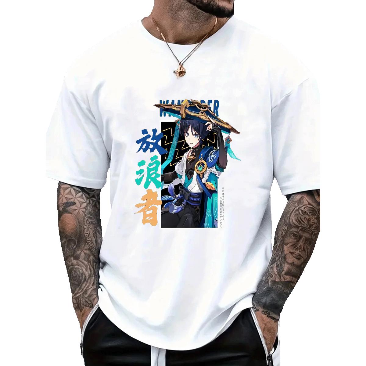 Designer Fashion Mens T Shirts Oversized Men Clothes T-Shirt Street Casual Cotton Breathable Short Sleeve Soft Tees