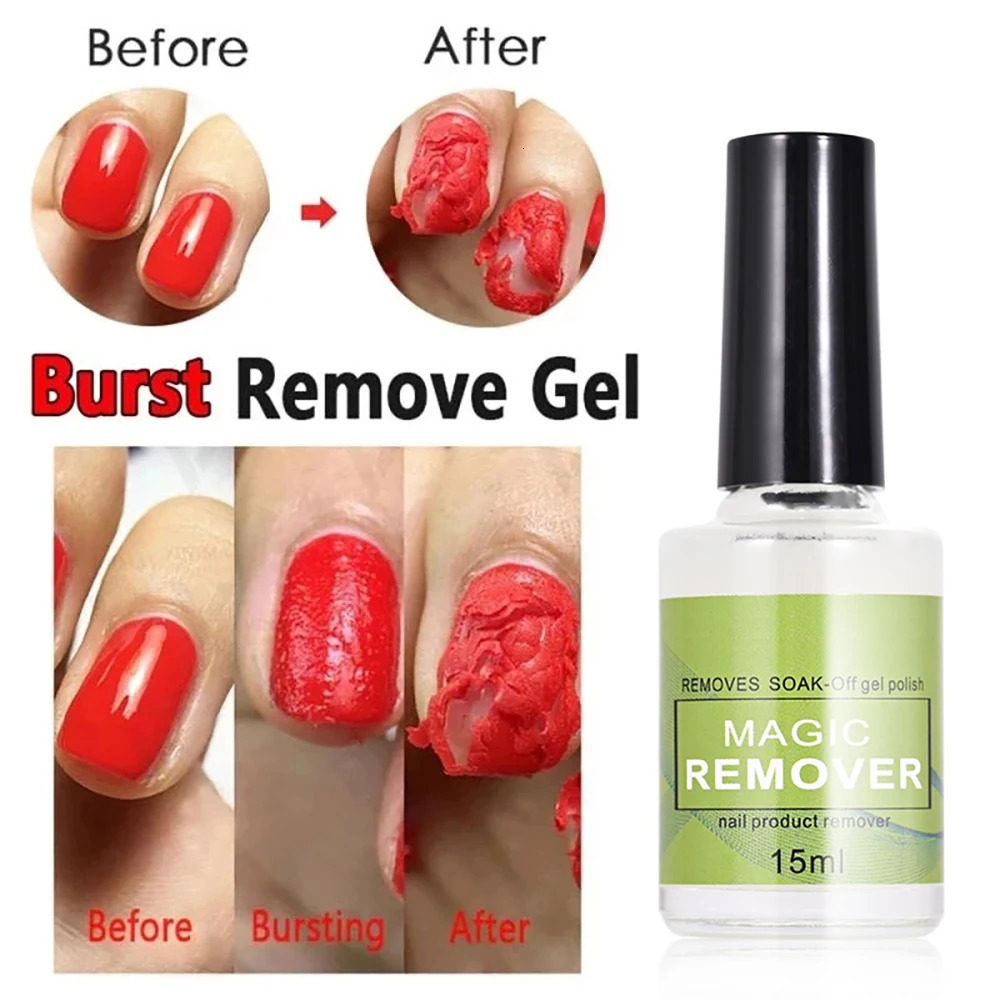 15ML Quick Magic Effect Nall gel Professional Soap UV Cleaning Function Polish Semi anent Hand Painted Varnish* 240705