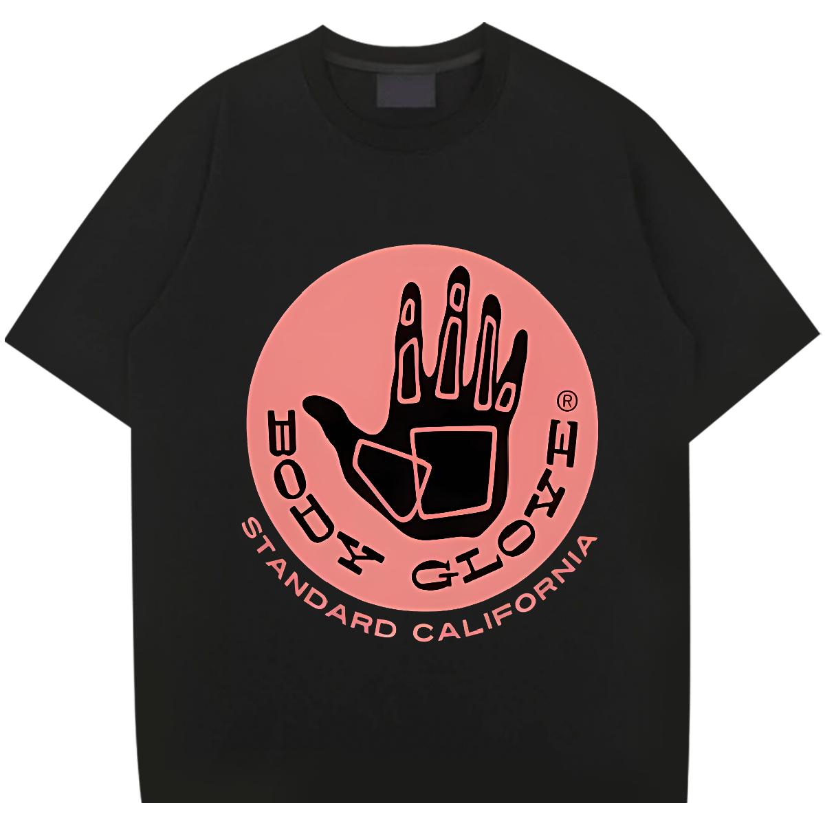 Stylish White Plus Size Men's Fashion Casual T-Shirt Street Wear