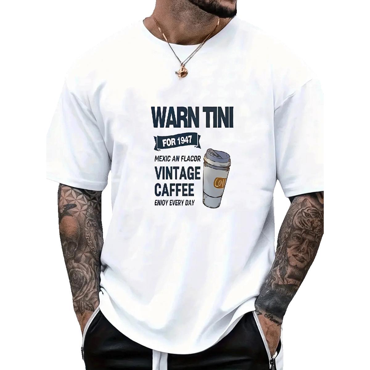 Stylish White Plus Size Designer T-shirt for Men - Cotton, Breathable, Soft Fabric