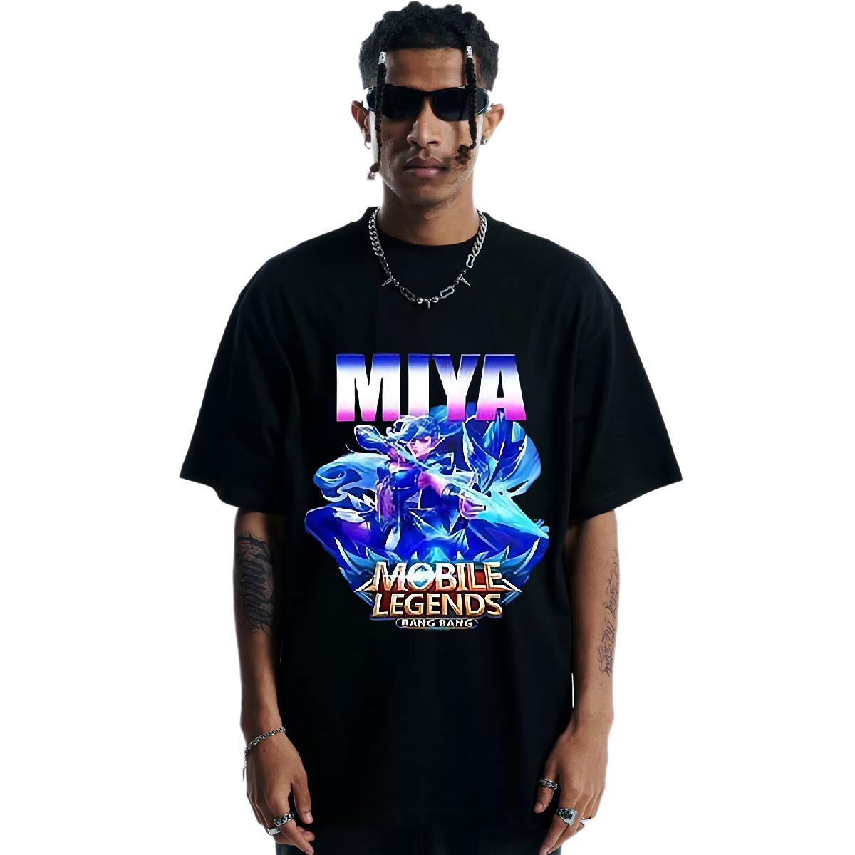 Designer Man T Shirts Hip Hop Short sleeve Cotton Soft Men Tees 2024 DIY Custom Print Oversized Polos