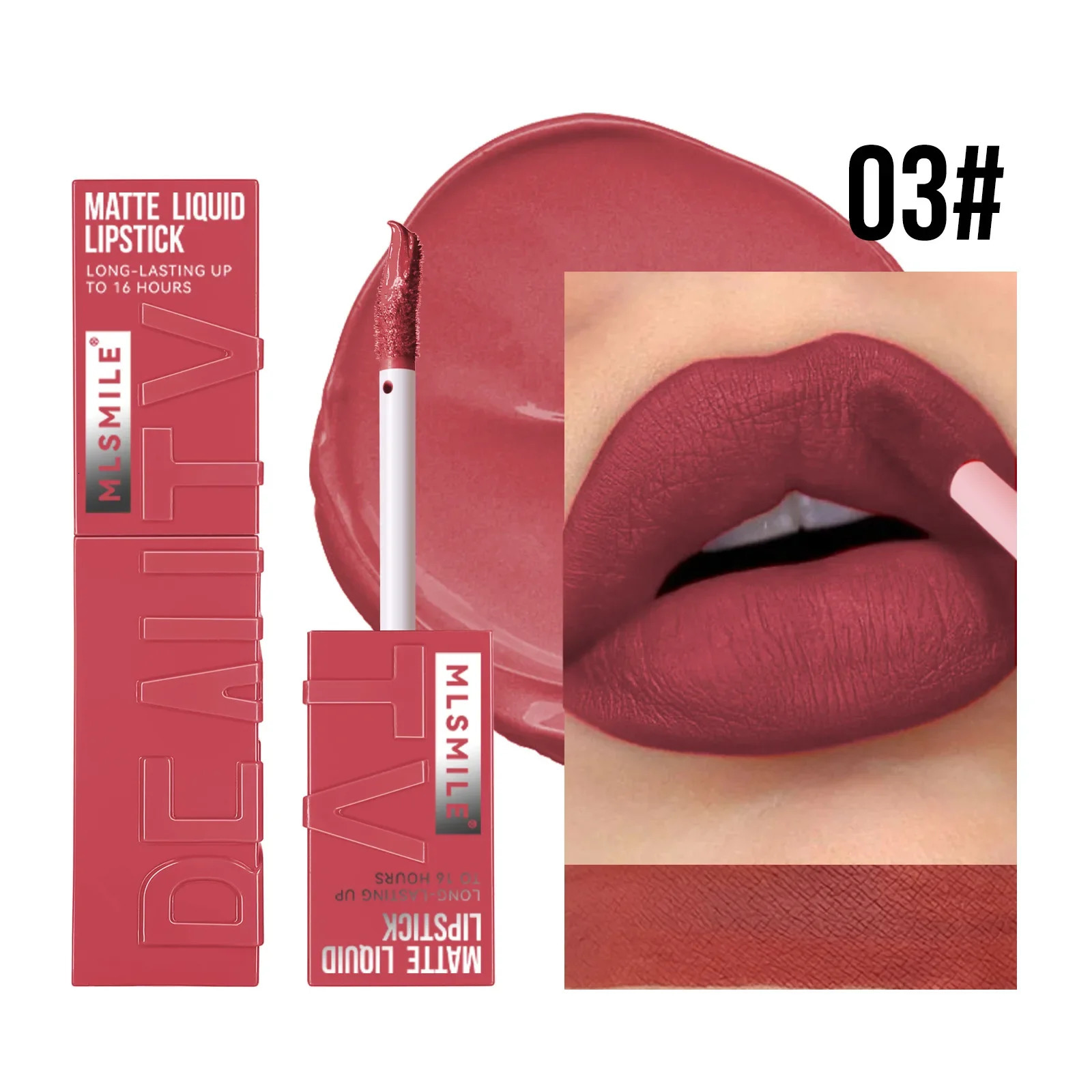 Super Stay matte ink liquid lipstick makeup durable high impact color velvet nude lip color waterproof red lip color 240705