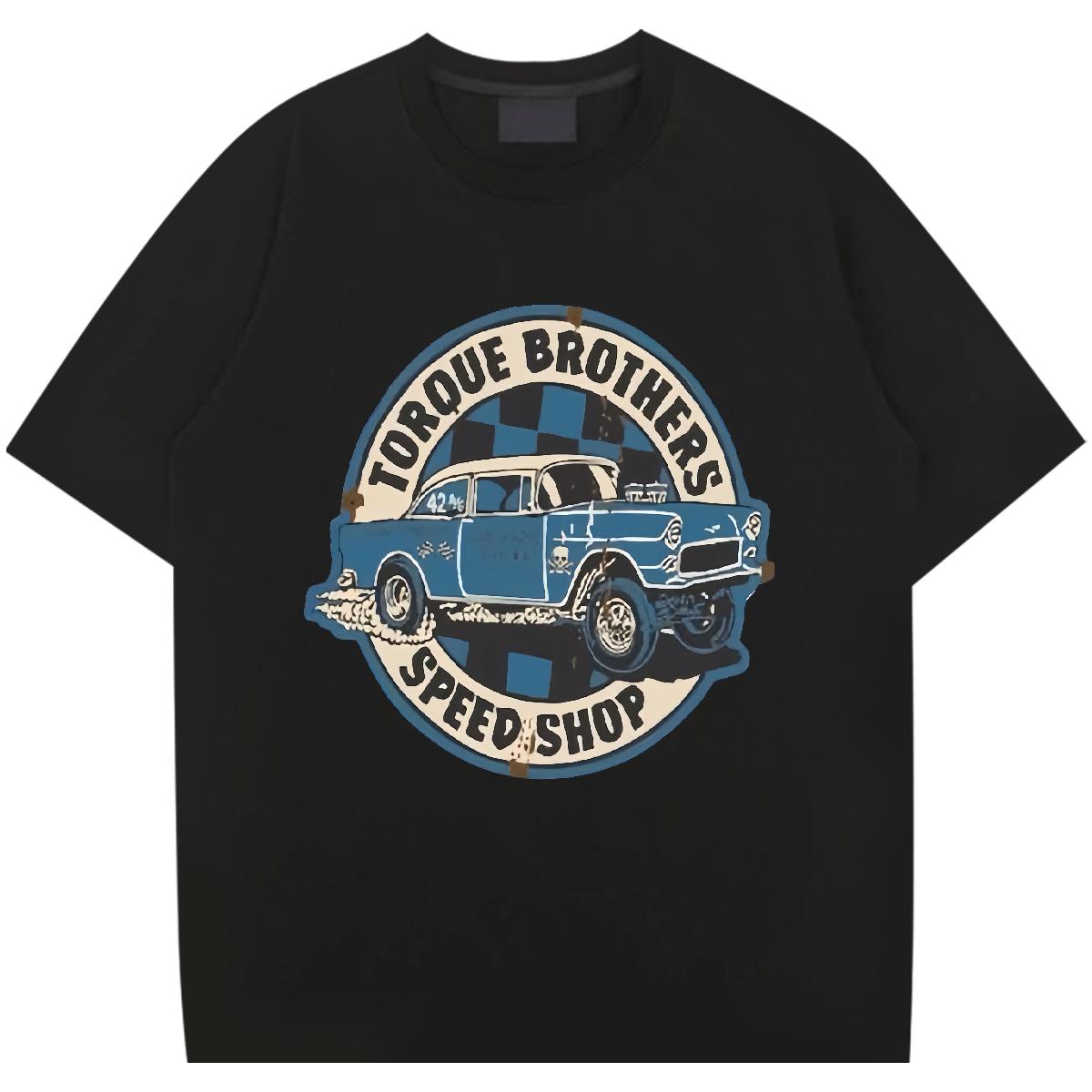 Loose Men T Shirts Summer Casual Breathable Short Sleeve Men Clothes T-Shirt 2024 New Custom Anime Top Tees