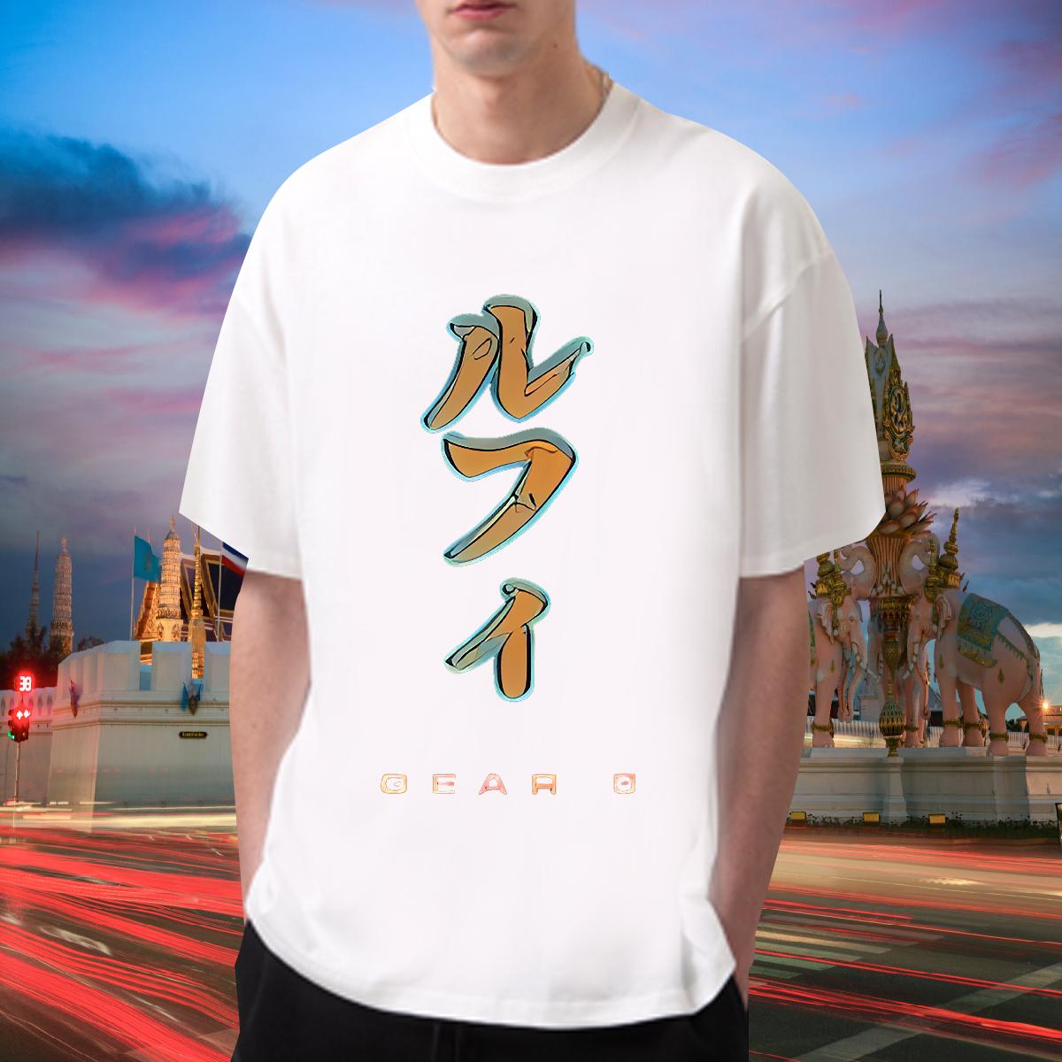 Designer Fashion T-Shirts for Men Cartoon Printing S-3XL Summer Casual Men Clothes T-Shirt Cotton Breathable High Quality