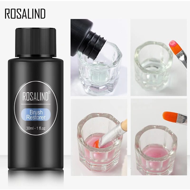 ROSALIND nail r surface cleaner UV gel nail polish adhesive brush agent nail polish r acrylic liquid 240705