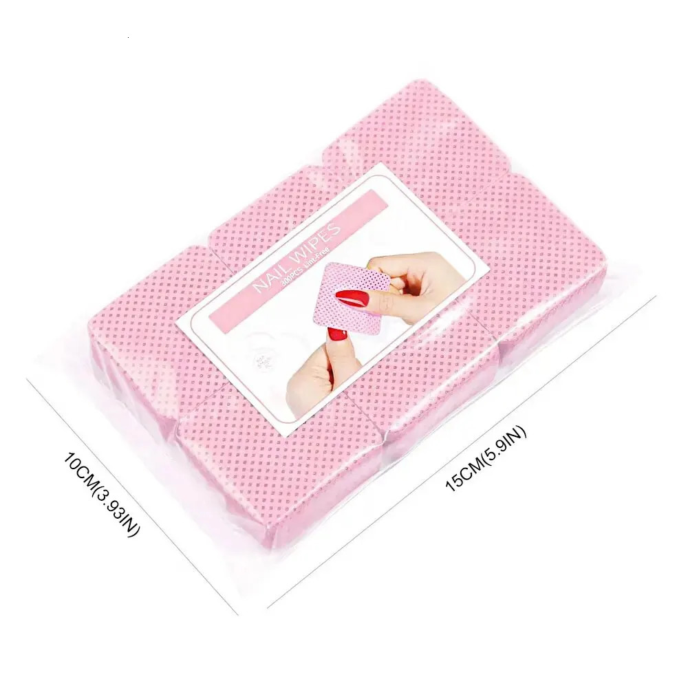 300 pieces of nail polish wipes nail cleaning pads womens beauty salon non-woven nail pads 240705