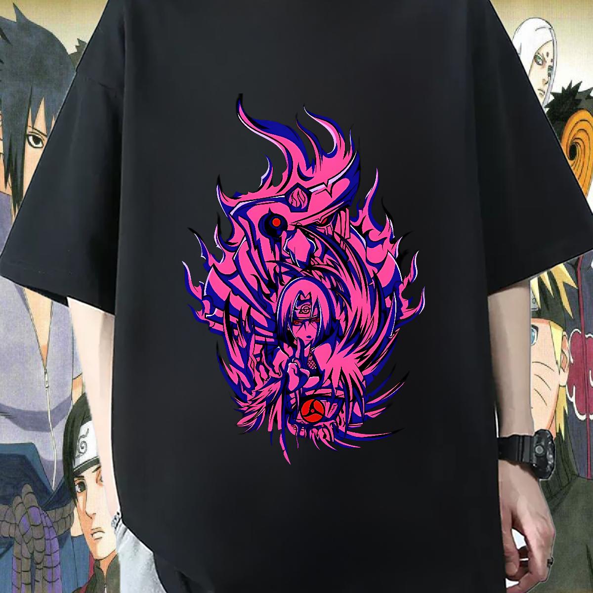 Loose Fit Men Tshirts Short Sleeve Cotton O-Neck Outdoor T-Shirts for Men Custom Cartoon New Arrival Wear