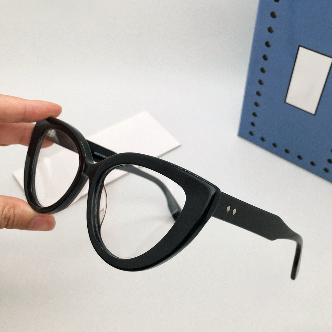 Optical glasses For Men Women Popular 1530 Designer Fashion Oval Avant-Garde Goggles Style CR39 Lens Acetate Full Frame Glasses Random Box