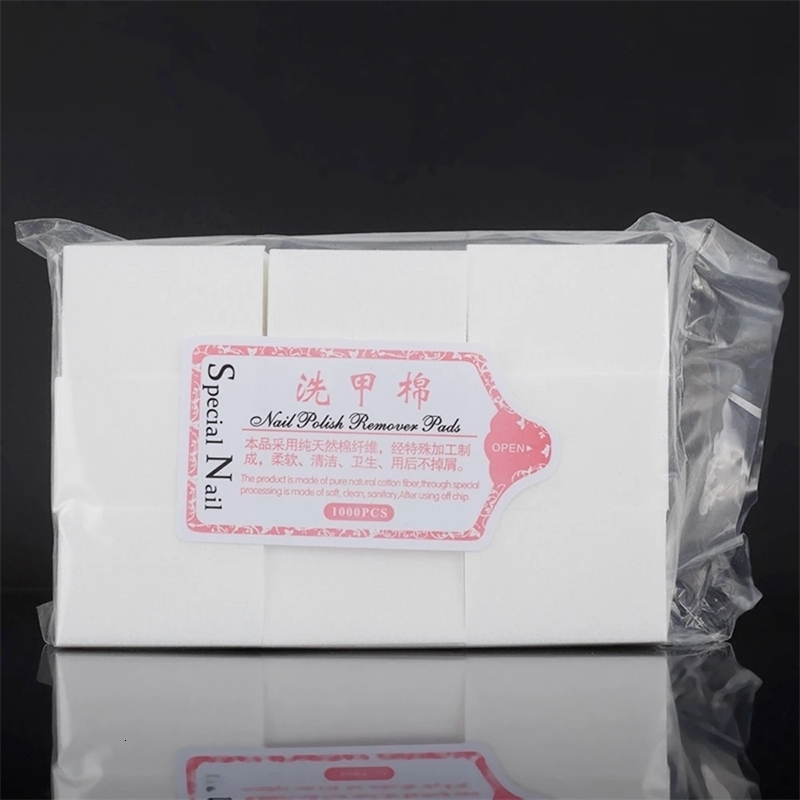 Nail cotton polishing removing wet towel gel cleaning ergonomic napkin non-woven cloth cleaning UV gel polishing paper pad towel nail tool #v 240705