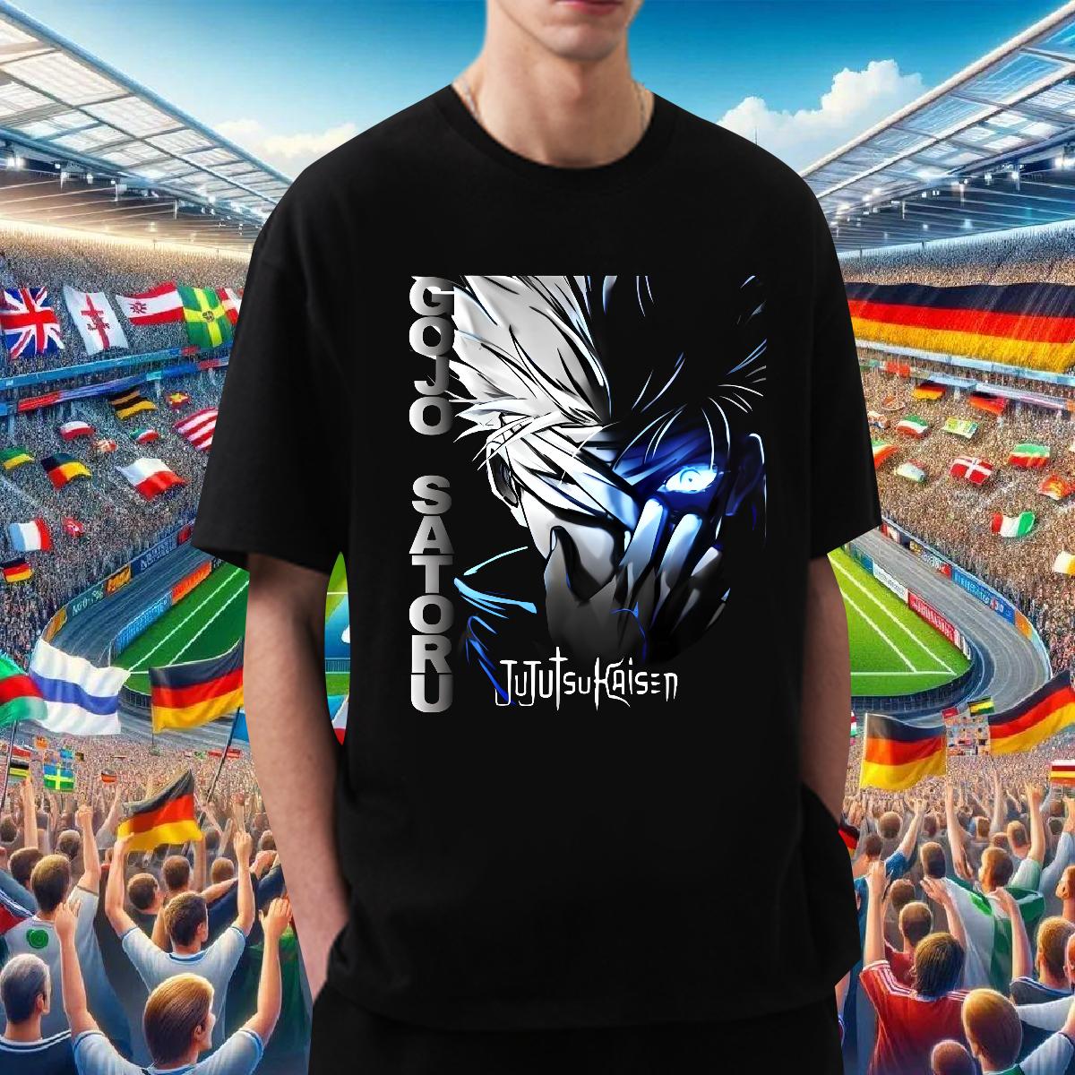 2024 New T Shirt For Man DIY Tshirt for Man Woman Outdoor Breathable Crew Neck Cotton Unisex Wear