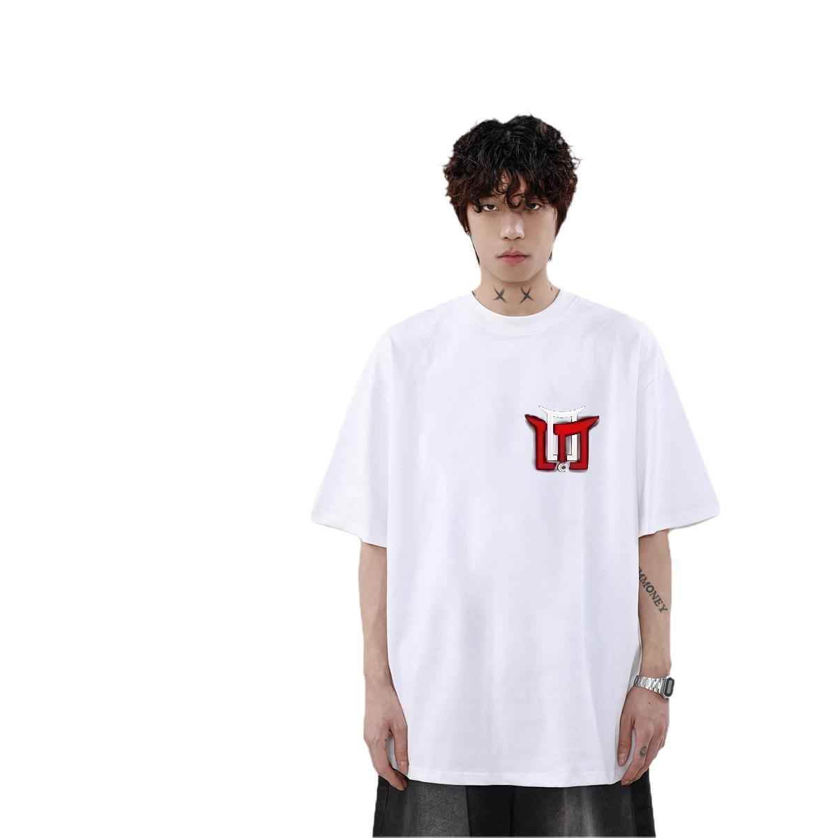 Unisex T Shirt For Man Anime Printing Street O-Neck Short Sleeve Cotton Tshirts 2024 DIY Printed Tops Tees