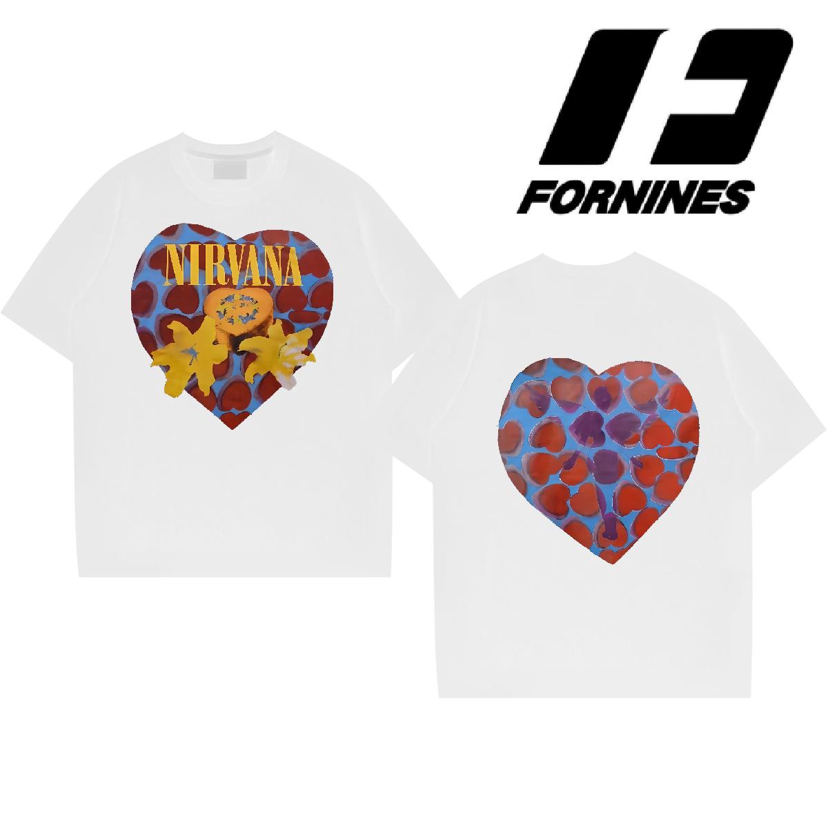 Loose Fit Men Clothes T-Shirt 180g Cotton Street Casual T-Shirts for Men DIY Printed Fashion Casual Tees Shirts