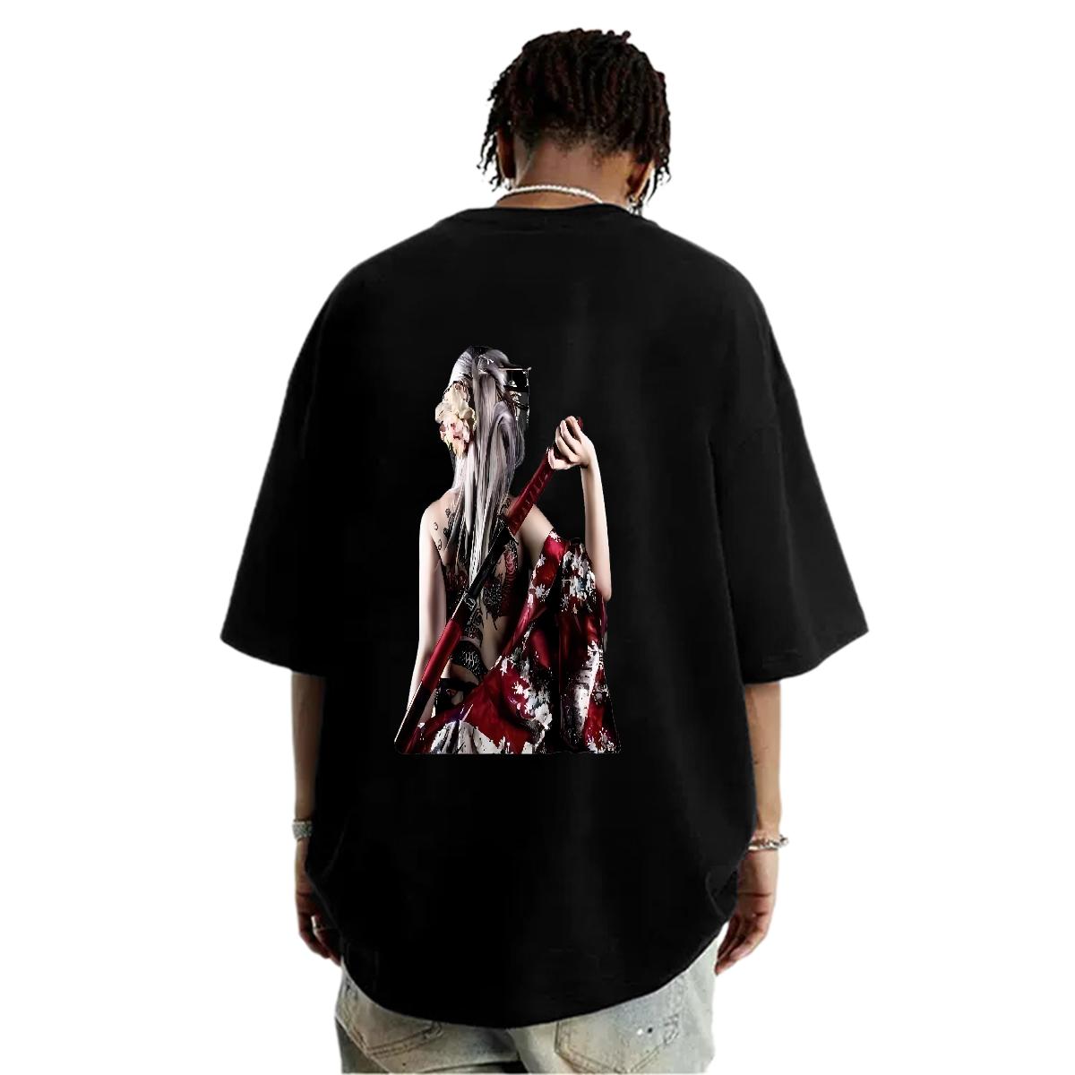 Wholesale T Shirt For Man Graphic Men Tops Tees Street Wear Breathable Crew Neck Cotton Cool Clothes