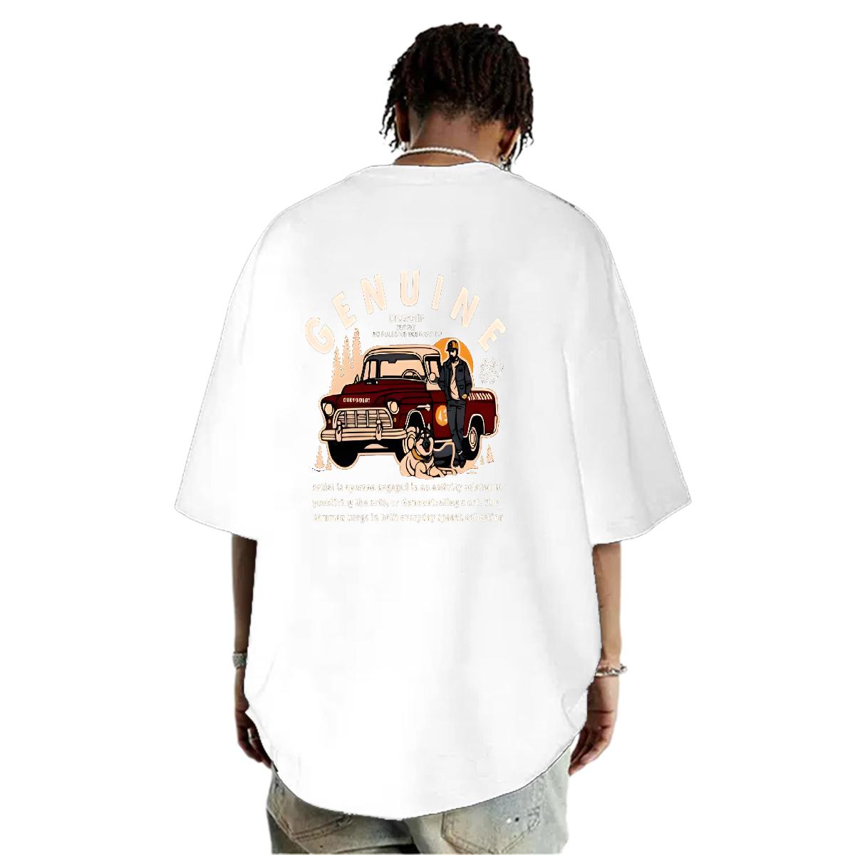 Men's Designer Fashion T-Shirts: Round Neck, Short Sleeve, Streetwear | Custom Anime Brand Clothing