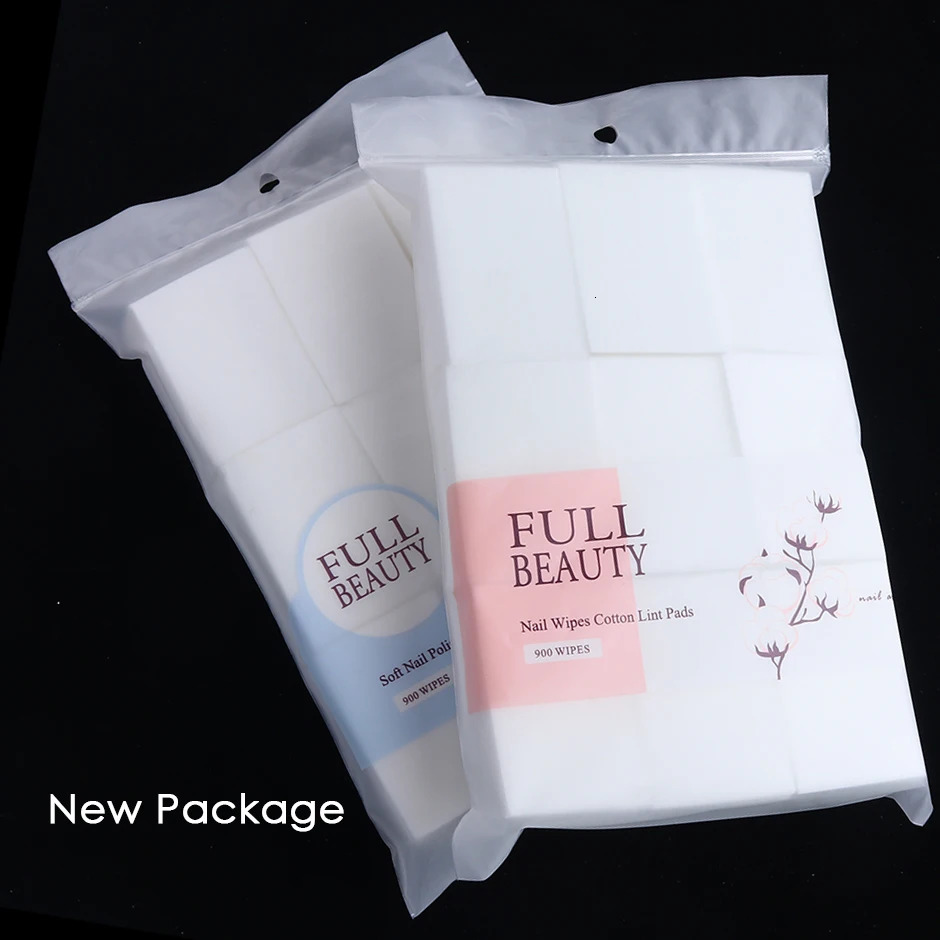 1 package of gel polishing pad nail wet towel clean lint free paper pad soap pad r ergonomics cotton napkin packaging tools CH957-1 240705