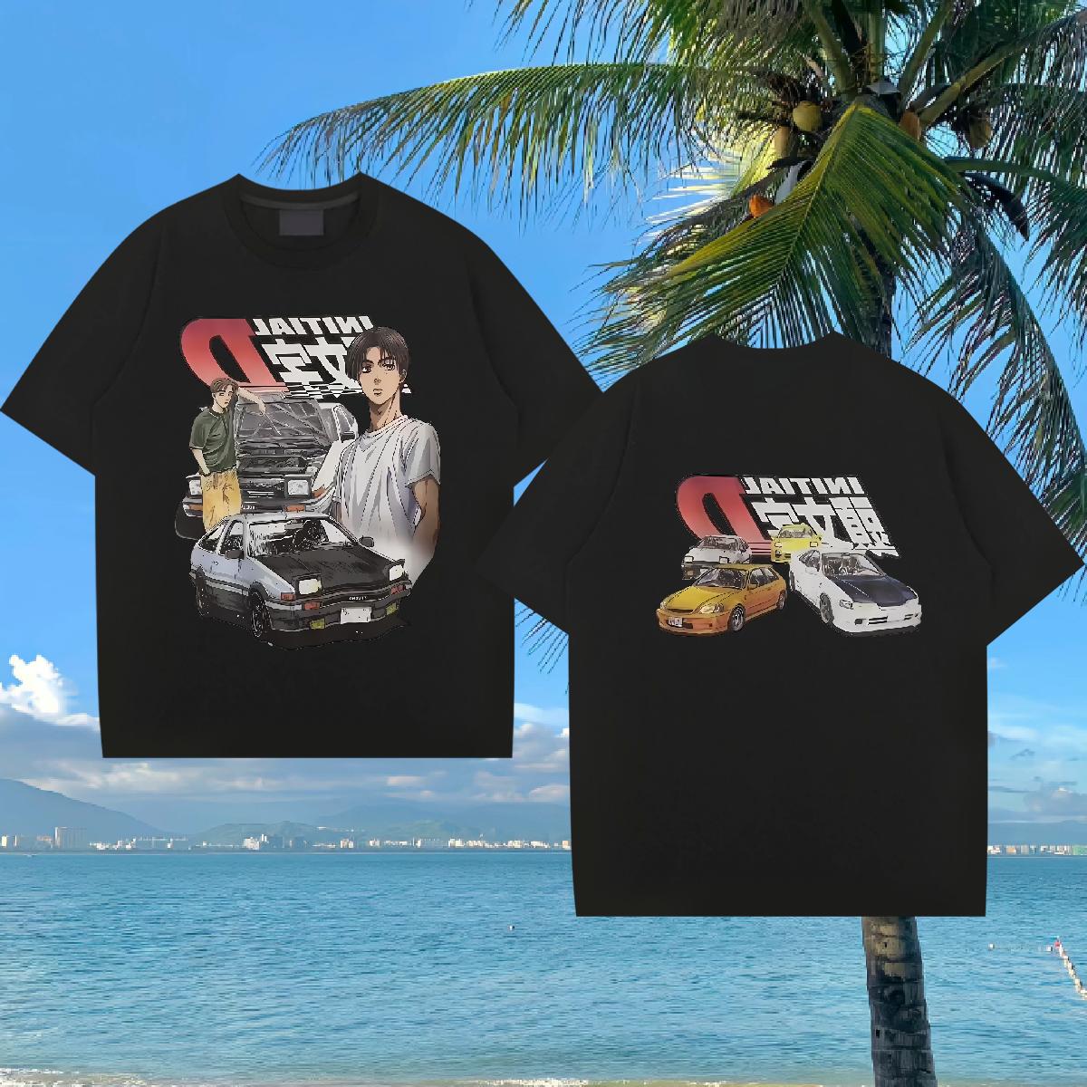 Stylist T shirt DIY Printed Men Tees Sports Casual Breathable Crew Neck Loose Tops Shirt