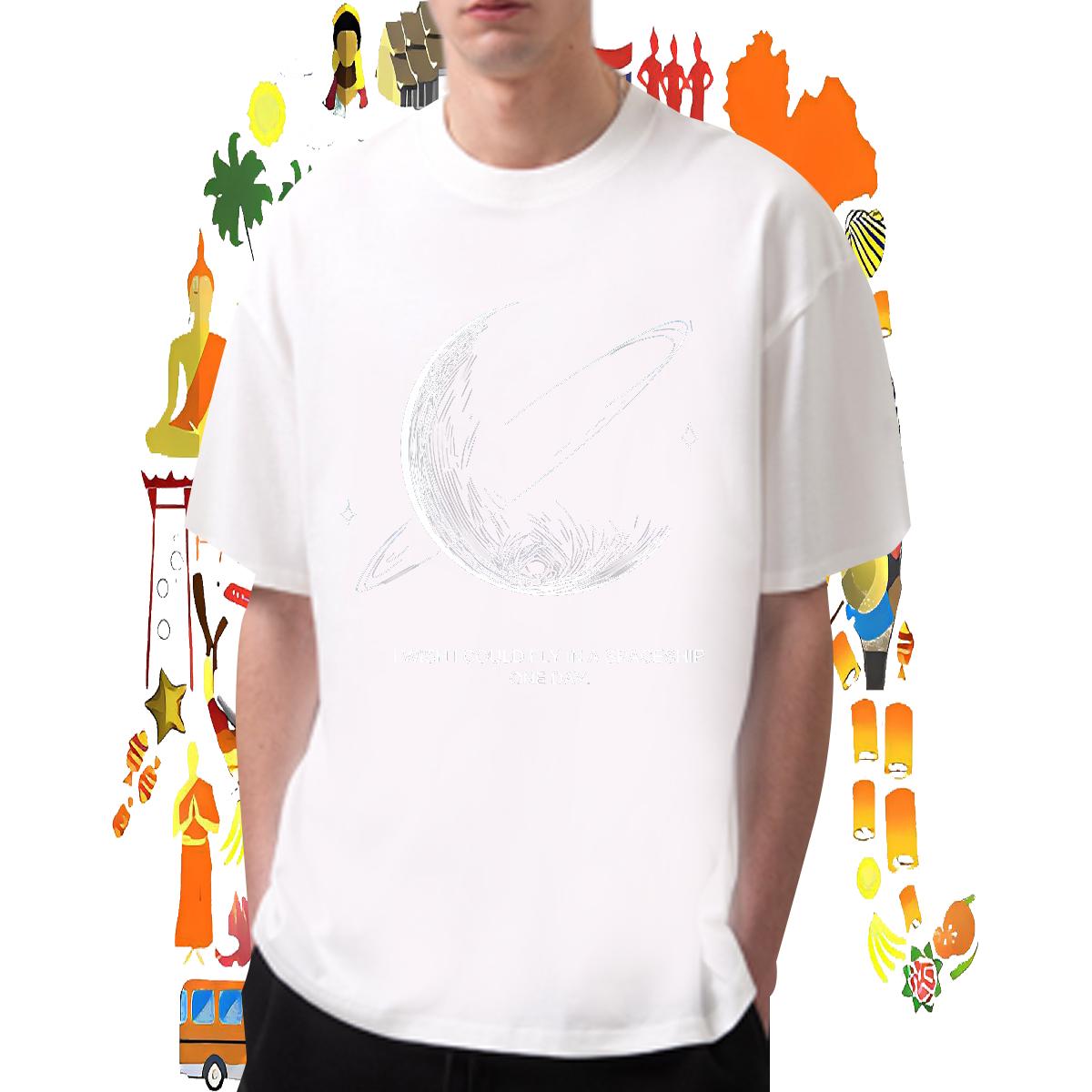 Loose Fit Men Tshirts Cotton O Neck Short Sleeves Summer Casual Men T Shirts Customized Casual New Clothes