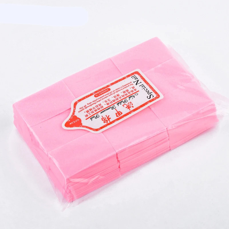 Nail polish removal wet towel cleaning lint free paper pad soap r tool 240705