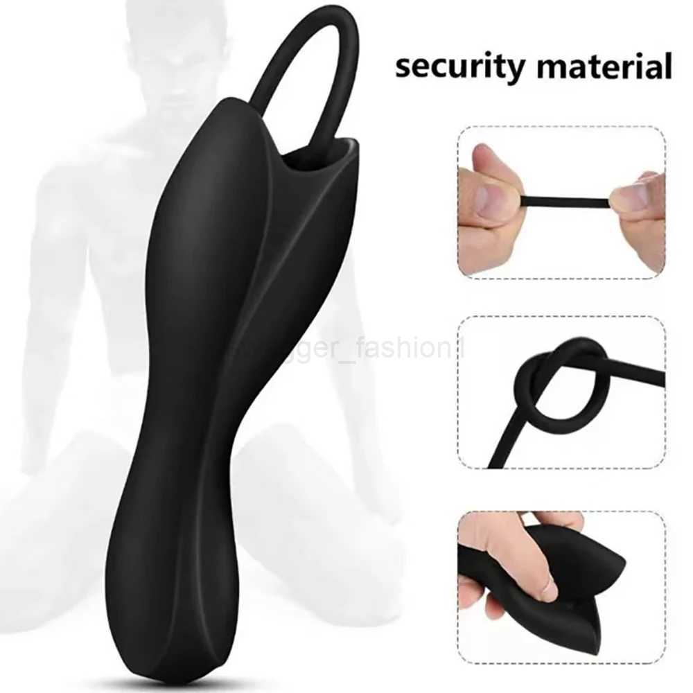 Male Penis Vibrator Glans Massager Urethra Plug Horse Eye Stimulation Silicone SM Adult sexes Toys for Men Masturbation CupB240708