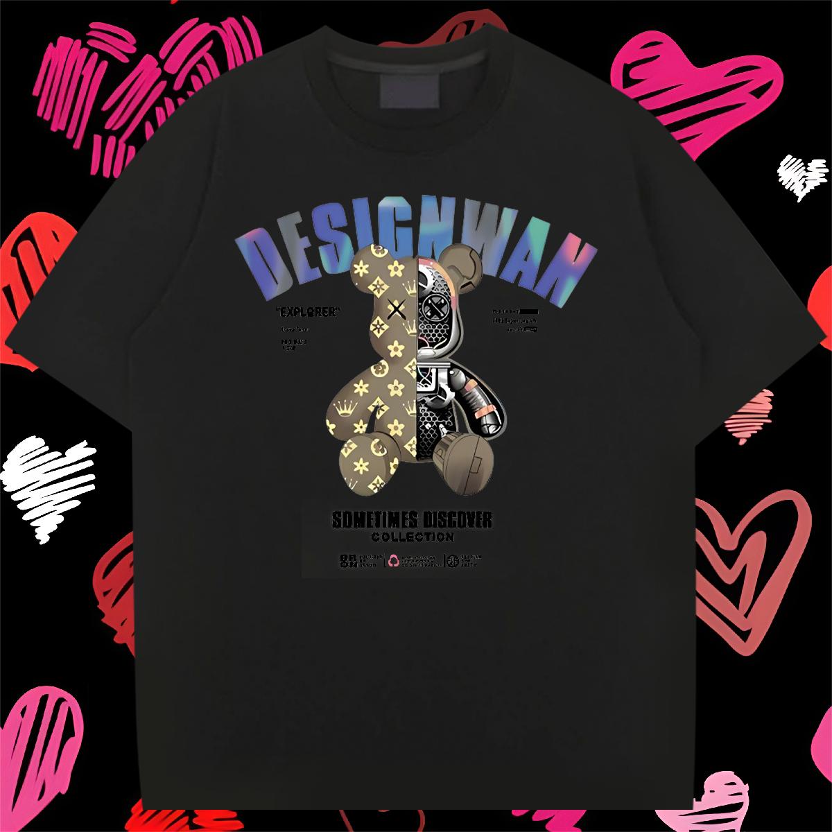 Customized Man T Shirts Custom Printed Men Tees Casual Cotton Breathable Soft Loose Polos